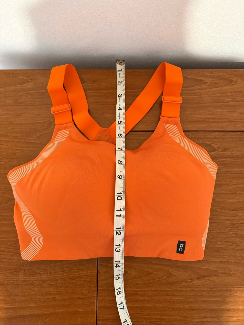 On Running Women's Bright Orange Supportive Sports Bra